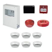 Teknim Tfp-31226kd Konvansiyonel Sistem Yangın Alarm Seti 6'lı Kablo Dahil