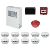 Teknim Tfp-31229Kd Konvansiyonel Sistem Yangın Alarm Seti 9 Lu Kablo Dahil