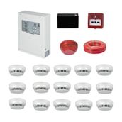 Teknim Tfp-312315kd Konvansiyonel Sistem Yangın Alarm Seti 15'li Kablo Dahil