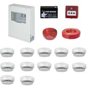 TEKNİM YANGIN ALARM SİSTEMİ SETİ 12 Lİ KABLO DAHİL