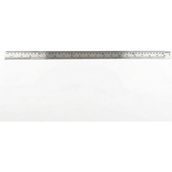 Tekno İstanbul Çift Taraflı Paslanmaz Çelik Metal Cetvel 50 cm