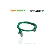 Teknogreen TKC-001Y 1 mt Yeşil Cat6 Kablo