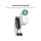 TeknoKapsül Akaso Snapx 4K/60FPS 20MP Wi-Fi Mini Aksiyon Kamera,taşınabilir Vücut Kamerası, Giyilebilir Video K