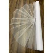 TeknoKapsül Bohça Süsü, Nişan Bohça Süsü, Kapı Süsü Tülü, Doğum Günü Tülü 100X300CM, Bohça Süsleme Tülü - 100 x 300 cm