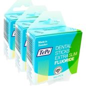 TeknoKapsül Dental Stick Kürdan X-Slim Bırch Florit (Yeşil) (3 Paketi)