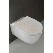 Teksev Klozet Kapak Örtüsü, Peluş Düz Vizon Renk, Banyo Klozet Örtüsü