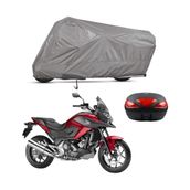 Teksin Honda NC 700 X Arka Çanta Uyumlu Motosiklet Brandası