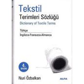 TEKSTIL TERIMLERI SÖZLÜĞÜ - ATILA ERGÜR
