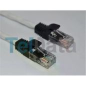 Teldata TLD-100B Cat6 1 mt Beyaz UTP Patch Kablo
