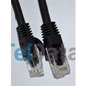 Teldata TLD-200S Cat6 2 mt Siyah UTP Patch Kablo