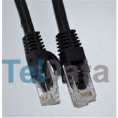 Teldata TLD-500S Cat6 5 mt Siyah UTP Patch Kablo
