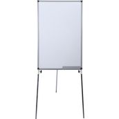 Teleskopik Ayaklı Yazı Tahtası 80X120, Beyaz, Çok Amaçlı ve Pratik Tasarım - Ahşap - Beyaz - Seçenek 1