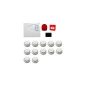 Teletek Konvansiyonel Sistem Yangın Alarm Seti 12 Li