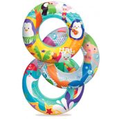 Telvesse Deniz Temali 3-6 Yas Simit Yuzme Simidi Havuz Deniz Sisme Yuzucu Simidi 51 Cm