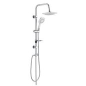 Tema 53276 Rain Bianco Krom Kaplı Rain Sürgü Seti