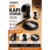 TEMBAY Paslanmaz Mıknatıslı Metal Kapı Stoperi Kapı Tamponu Yapışkanlı Kapı Tutucu Vidalı Kapı Durdurucu