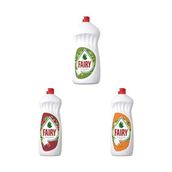 Temiz & Ferah Sıvı Bulaşık Deterjanı 650 ml Elma Kokulu+Fairy Temiz & Ferah Sıvı Bulaşık Deterjanı 650 ml Nar Kokulu+Fairy Temiz & Ferah Sıvı Bulaşık Deterjanı 650 ml Portakal Kokulu - Option-1