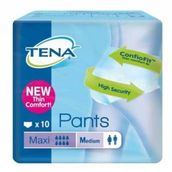 Tena 10 Adet 1 Paket Pants Maxi 8 Damla Orta Boy Medium Emici Külot