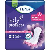 Tena Lady Maxi Night 8 Damla 12'li Paket Kadın Gece Mesane Pedi