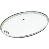 Tencere Sahan Tava Cam Kapağı Kapak 22 cm Tutma Tepesiz - Adet-Set