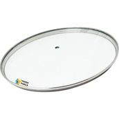 Tencere Sahan Tava Cam Kapağı Kapak 32 cm Tutma Tepesiz - Adet-Set