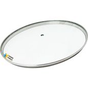 Tencere Sahan Tava Cam Kapağı Kapak 36 cm Tutma Tepesiz - Adet-Set