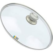 Tencere Sahan Tava Cam Kapağı Kapak 40 cm Tutma Tepesiz - Adet-Set