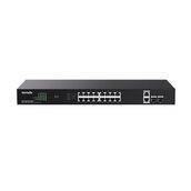 Tenda TEG1120P-16-250W 16GE PoE Port 250W 2xUplink 2xSFP Switch