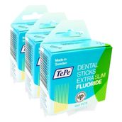 Tepe Dental Stick Kürdan X-Slim Bırch Florit (Yeşil) (3 paketi)