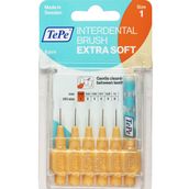 Tepe T201 Blister Extra Soft 0.45 mm Turuncu 6'lı Arayüz Fırçası