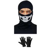 Termal Unisex Kurukafa Kar Maskesi Polar Eldiven Set
