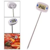 Termometre Gıda Yemek Sıcaklık Sensörü LCD Ekranlı