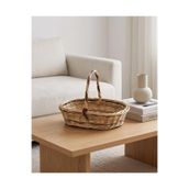 TerraVase Toprak Ürünleri Dekoratif Söz, Nişan ve Kına Sepeti %100 El yapımı - 30x20x8 cm
