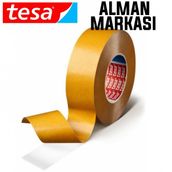 Tesa (Alman Markası) Guclu Klasık Cıft Taraflı Bant 25 Metre