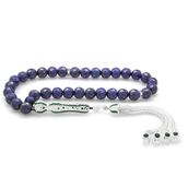 Tesbihane Alpaka Püsküllü Yeşil Mineli Küre Kesim His Taşı Tesbih