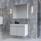 Teta Home Tokyo 65 cm MDF Beyaz Banyo Dolabı Seti