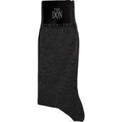 The Don London Merserize Erkek Çorap Gri Renk - 40 - 44