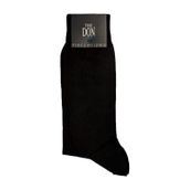 The Don London Merserize Erkek Çorap Siyah-Siyah-40-44 Siyah