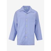 The Don Mavi Erkek Regular Fit Ekose Pijama Takımı TDNPJM001029