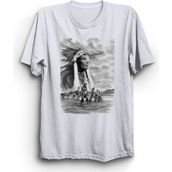 The Fame Indian Kızılderili Beyaz Kadın T-shirt