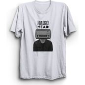 The Fame Radyo Radio Head Rock Metal Müzik Grubu Beyaz Unisex T-shirt
