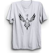 The Fame Tukan Kuşu 777 Sayı Sekanslı Toucan Bird Beyaz Kadın T-shirt