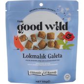 The Good Wild Lokmalık Galeta | Glutensiz Atıştırmalıklar | Filizlendirilmiş Çiğ Karabuğday | Yüksek Lif | 55 Gr