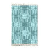 The Mia 150x100 cm Green Çift Taraflı Kilim