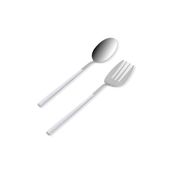 The Mia CKB0246 Bianco Gümüş 2 Parça Salata Servis Takımı
