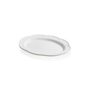 The Mia GRD0012 Grande 41x31 cm Beyaz Servis Tabağı