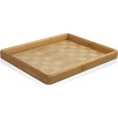 The Mia TPS0068 Wicker 31x25 CM Bambu Tepsi