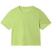 The North Face NF0A55AYHDD1 Foundation Crop Yeşil Kadın T-shirt