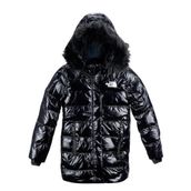 The North Face NF0A7UNCJK3 Siyah Jr North Down Long Kız Çocuk Mont