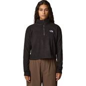 The North Face NF0A855N4H01 Siyah 100 Glacier Cropped Kadın Outdoor Polar